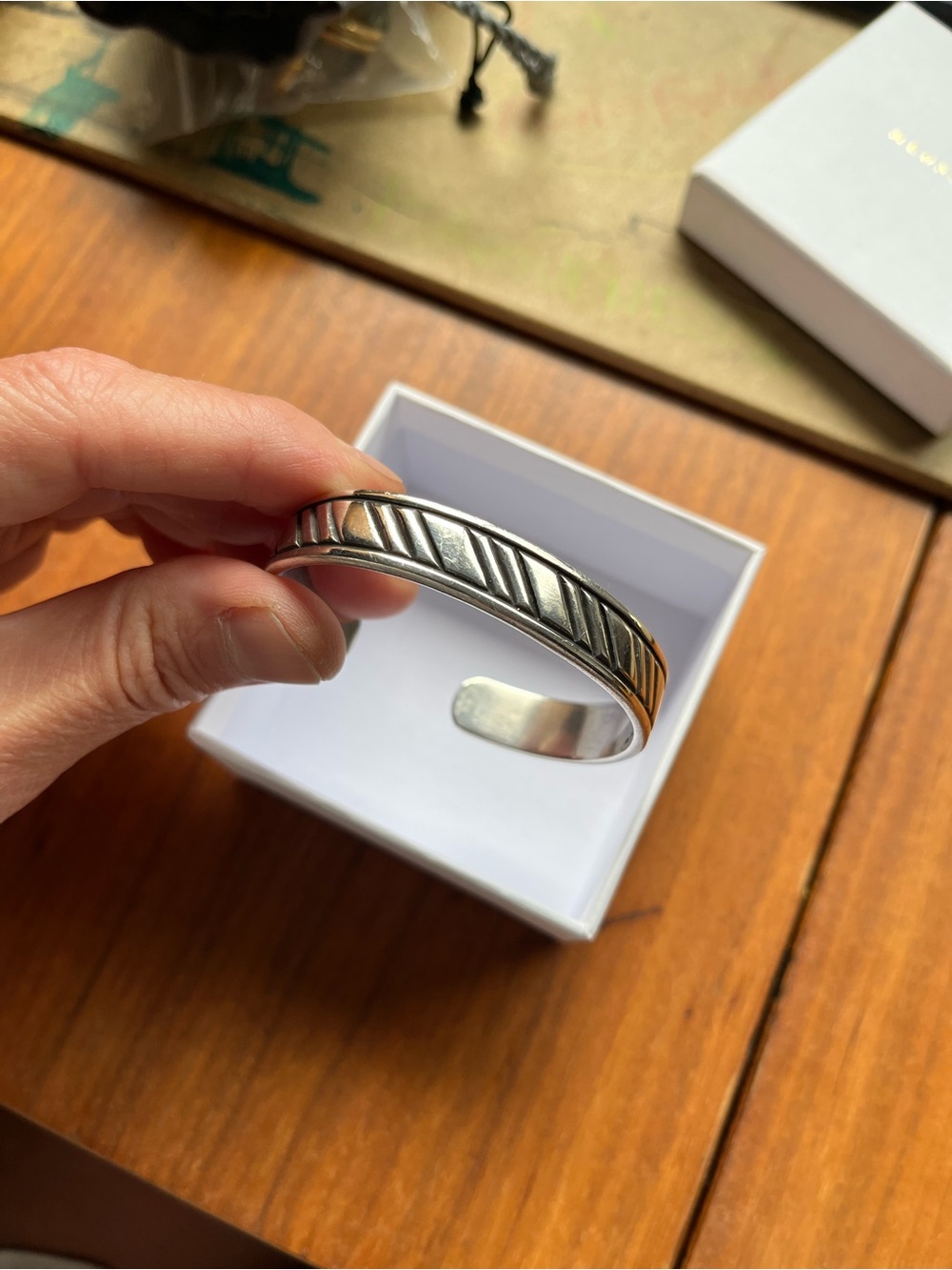 Women’s sterling silver cuff